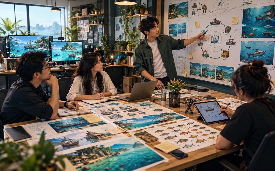 Visual konseptual Lumvexa untuk planning